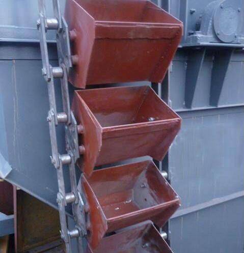 斗式提升機料斗安裝結構 斗式提升機料斗安裝結構
